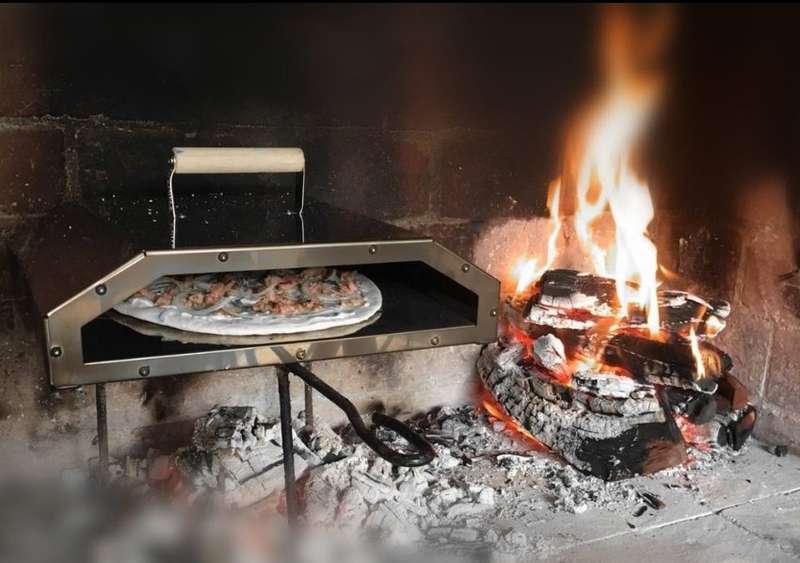 Pizza oven single large with spade