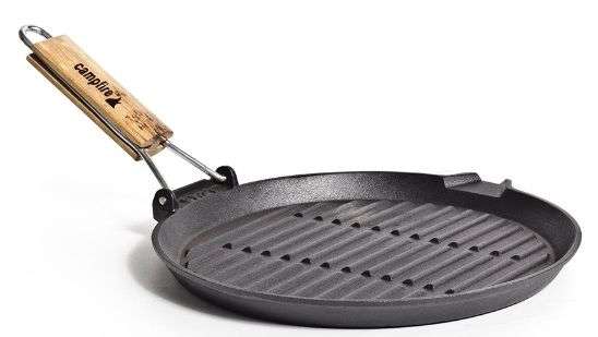 Campfire Frying pan Round With Folding Handle (27cm)