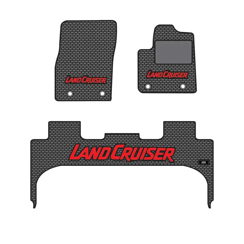 Toyota Landcruiser 300 series GR Rubber Mats 2022- ADDO