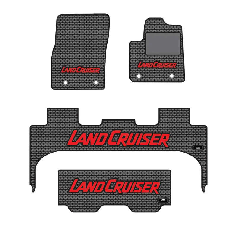 Toyota Landcruiser 300 series GR Rubber Mats 2022- ADDO