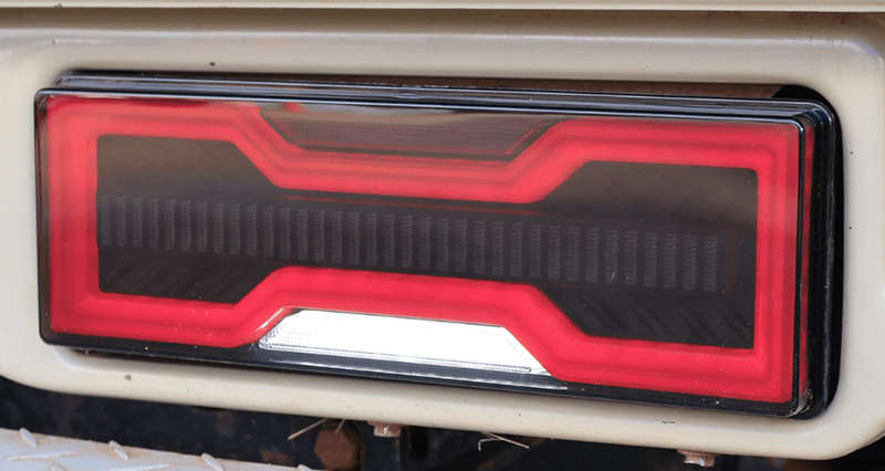 Toyota Landcruiser 70 Series LED Tail Lights Smoked or Clear 2007- includes 2024