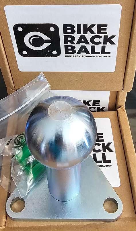 Bicycle Carrier tow ball wall Mount Storage Bracket