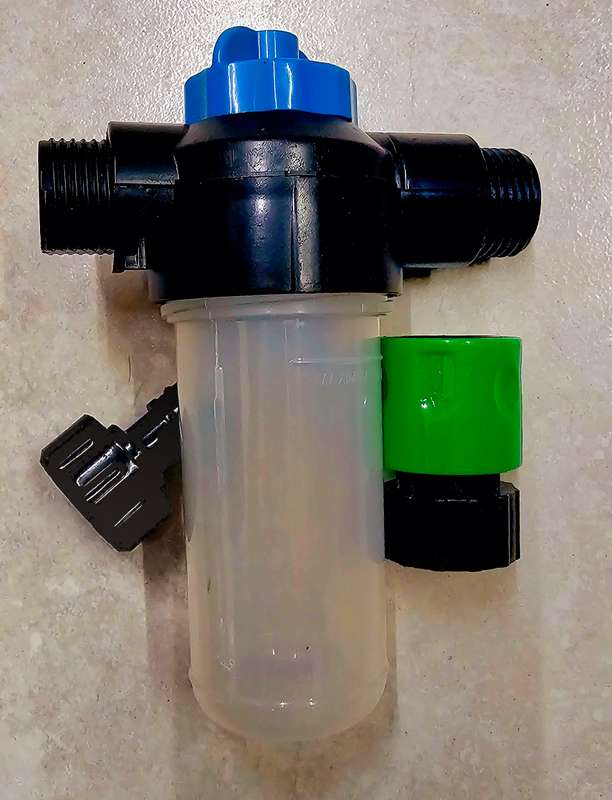 Salt flush kit, inline