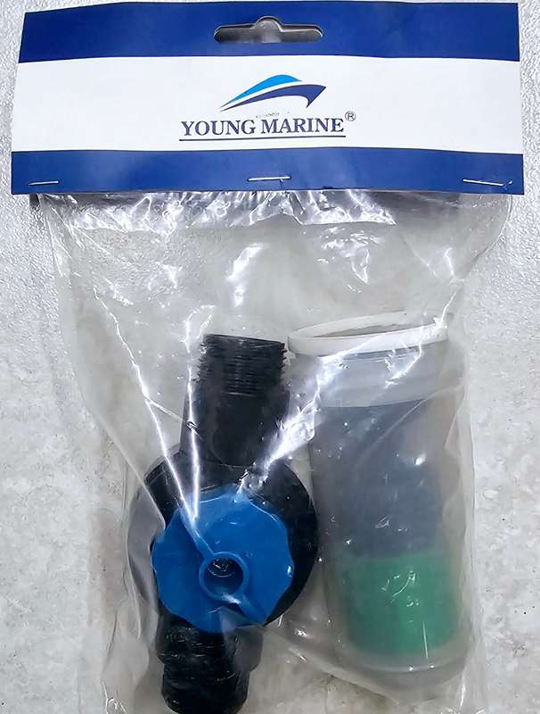 Salt flush kit, inline