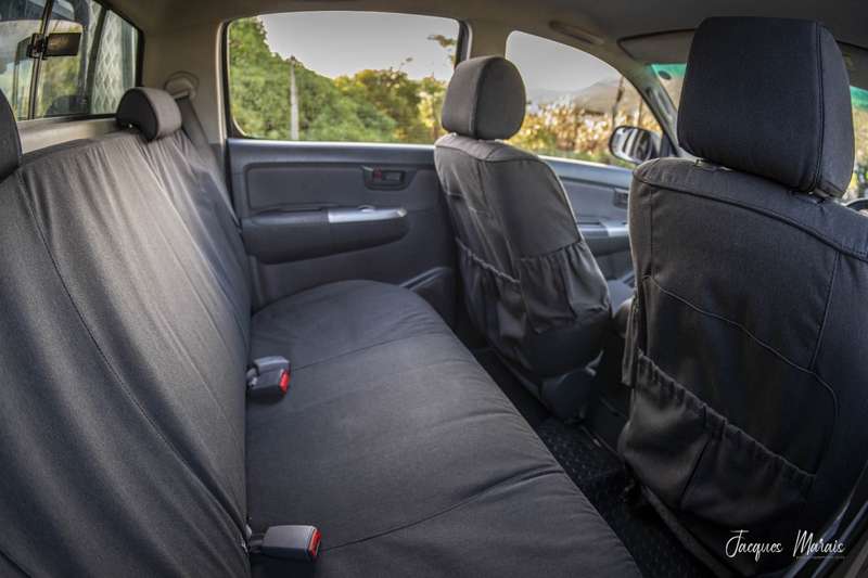 Toyota Hilux Tougher Canvas Seat Covers Single & Double Cab