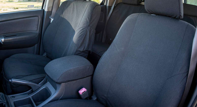 Toyota Hilux Tougher Canvas Seat Covers Single & Double Cab