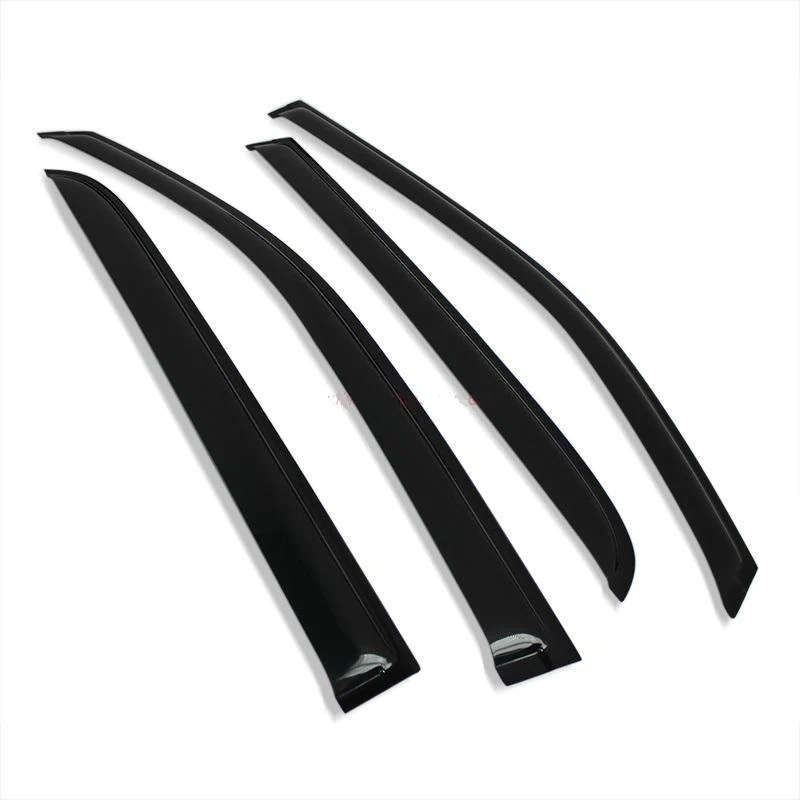 GWM P-Series Double Cab Wind Deflector, Weather Guard Matt Black or Gloss