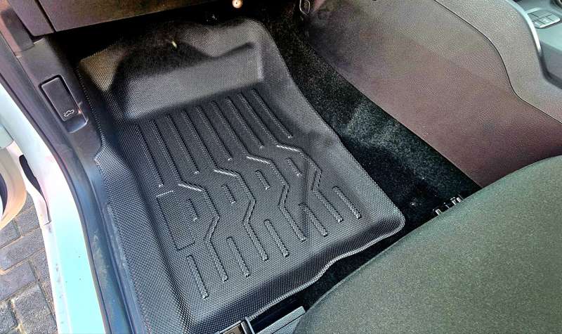 Ford Ranger Nex Gen 2023 Moulded Rubber Floor Mats (Automatic)