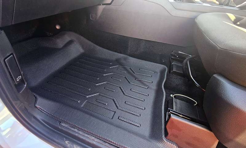 Ford Ranger Nex Gen 2023 Moulded Rubber Floor Mats (Automatic)