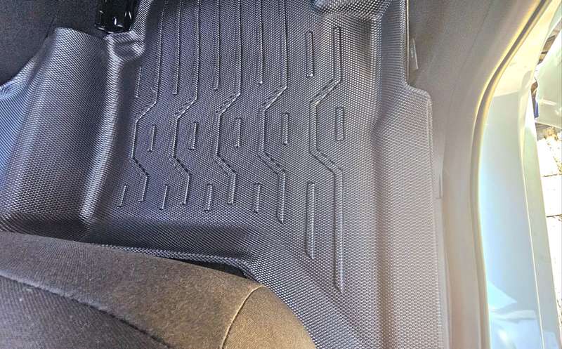 Ford Ranger Nex Gen 2023 Moulded Rubber Floor Mats (Automatic)