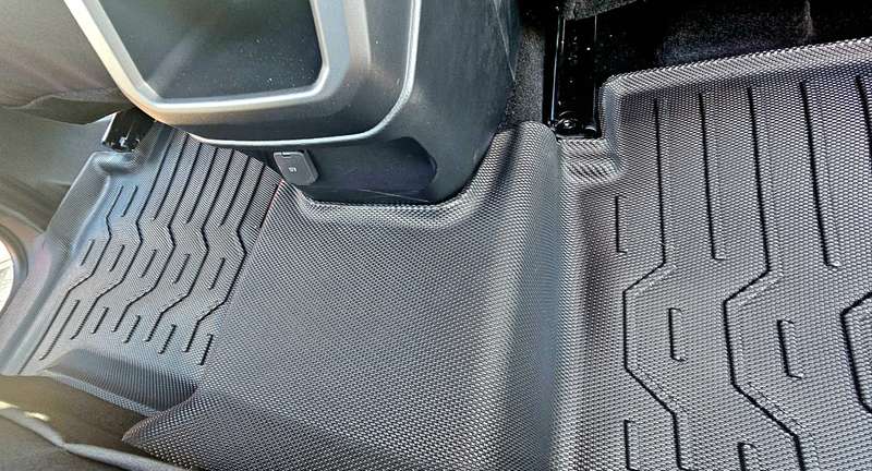 Ford Ranger Nex Gen 2023 Moulded Rubber Floor Mats (Automatic)
