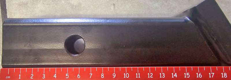 Tow Ball Detachable Receiver 50mm Square, 50mm ball and hitch pin