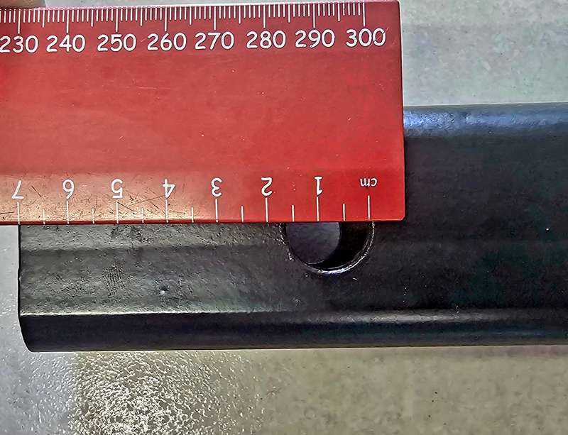 Tow Ball Detachable Receiver 50mm Square, 50mm ball and hitch pin