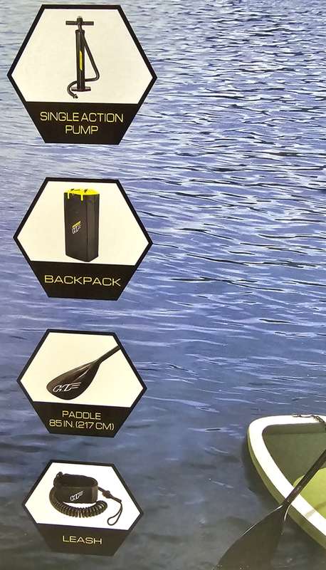 Kahawai SUP Set 3.10m x 86cm x 15cm (+ Paddle & Hand Pump) 140KG