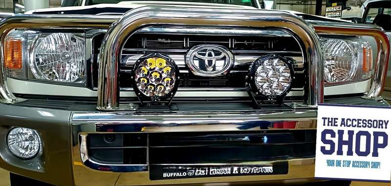 DAG LED Spot light 90watt 7 Inch set with covers and wiring harness