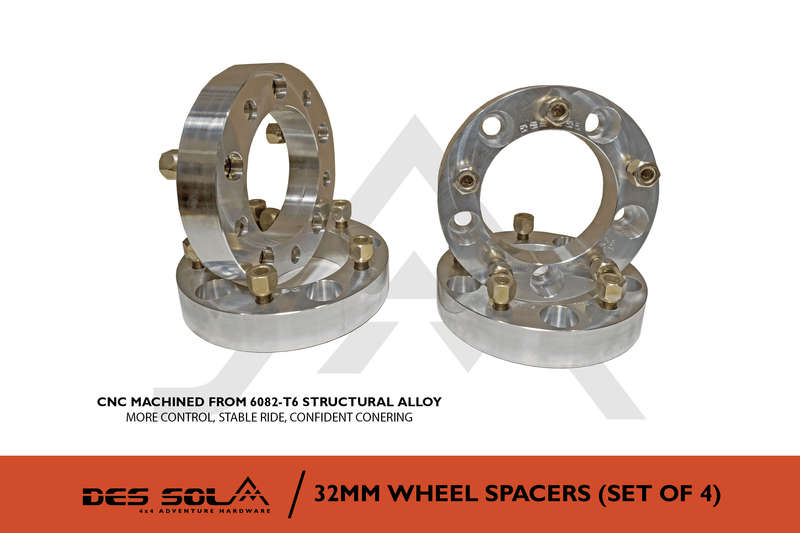 Des Sol Wheel 32mm Spacers  Gen 4 (Set of 4)