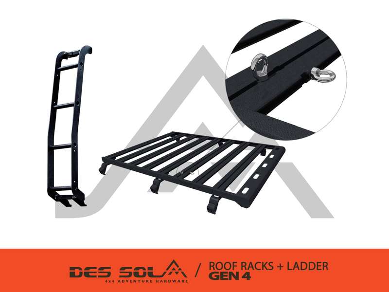 Des Sol Roof Rack and Ladder Suzuki Jimny  Gen 4 (3 or 5Door)