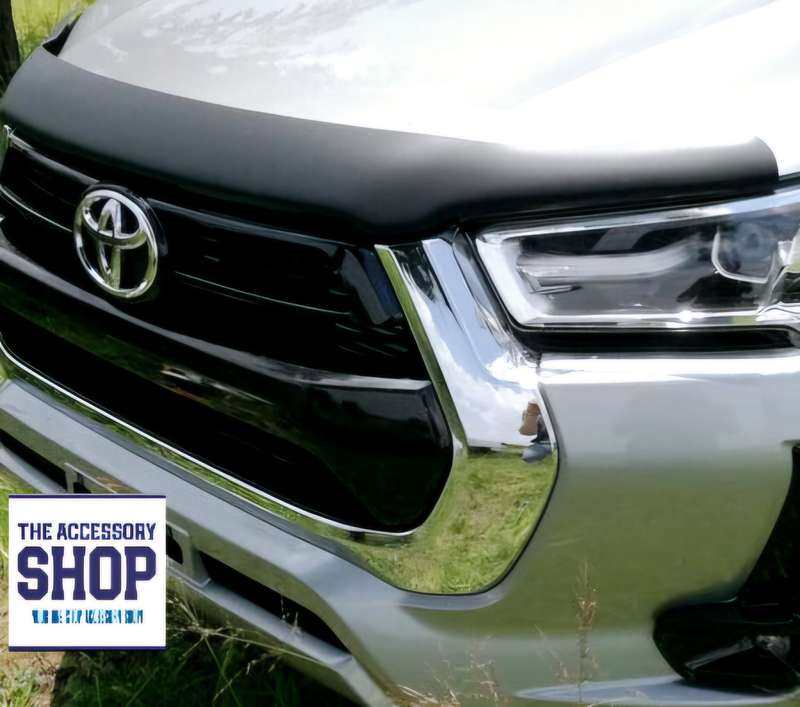 Toyota Hilux Bonnet Guard / Protector Gloss or Matt Black  2016 up to Current