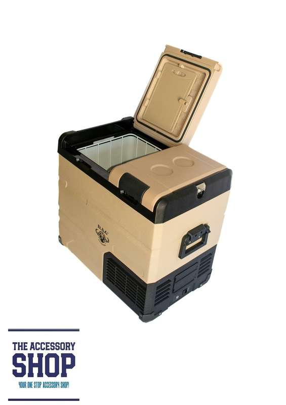 Camping Fridge Khalari Double Door Fridge / Freezer 55L DAG (12v, 24v &amp; 220v)