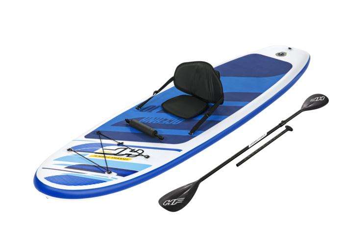 Hydro-Force Oceana Convertible Stand-Up Sup Paddleboard Set-3.05m x 84cm x 12cm-120kg Bestway