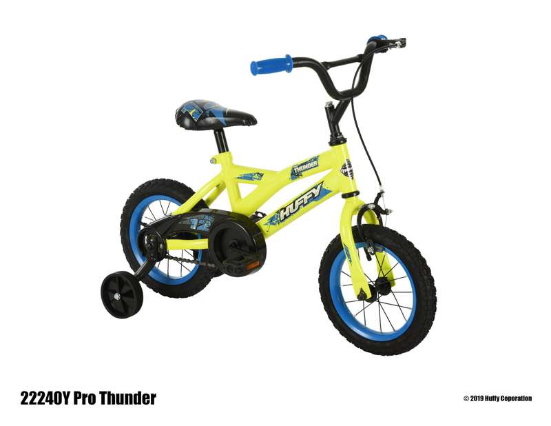 Huffy 12' Pro Thunder Bicycle With Training Wheels