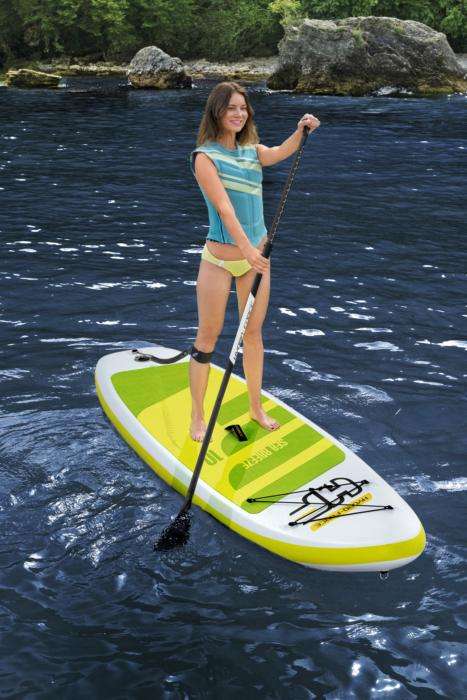 Hydro-Force Sea Breeze Inflatable Stand-Up Paddleboard 3.05m x 84cm x 12cm 120kg-Bestway
