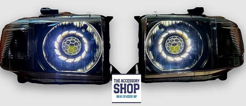 Toyota Landcruiser 79 series LED headlight replacement.