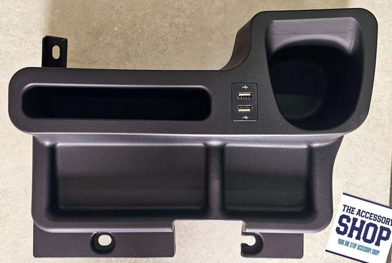 Toyota Landcruiser cup holder and Storage Tray With USB ( Note only Fits V8 &amp; V6)