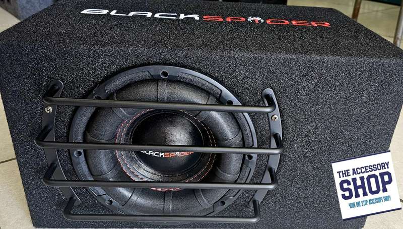 Black Spider 8 inch 6000w sub in ported box