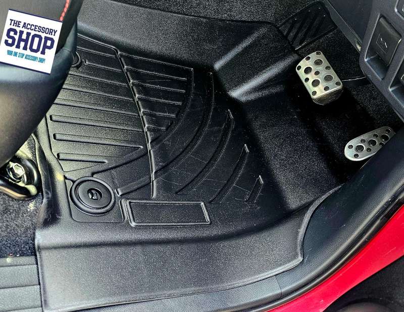 Toyota Hilux Rubber mat set Single or Double cab Moulded Revo 2016-