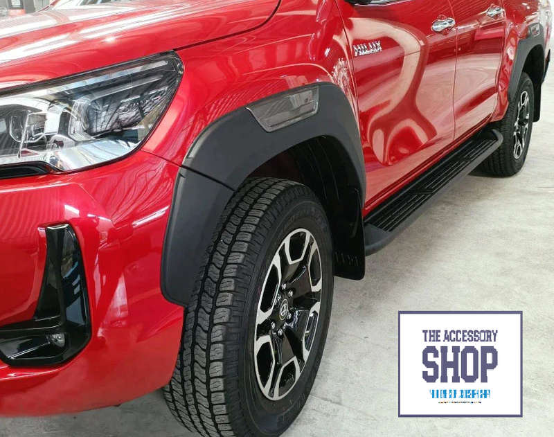 Toyota Hilux 2021 Rocco Style Fender Flares Wheel Arches Fits 2021-2024