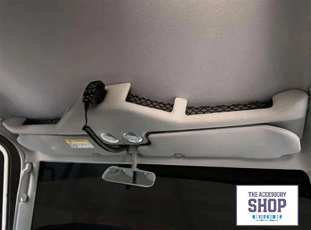Toyota Landcruiser 70 Series Roof console storage compartment. Double and Single cab 2009- 2023
