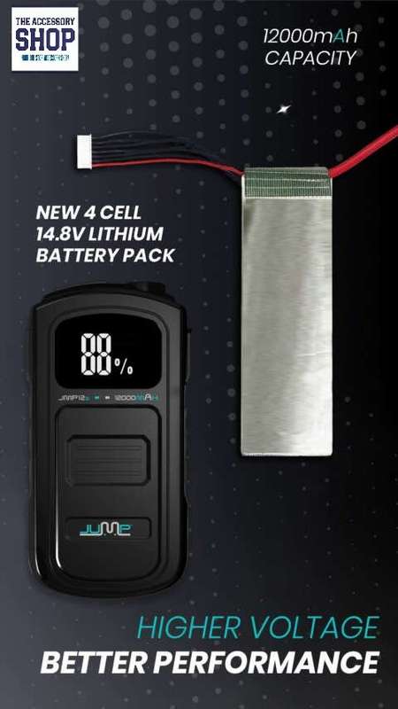 Portable lithium-ion Jump Start 250 Amp Starting Current