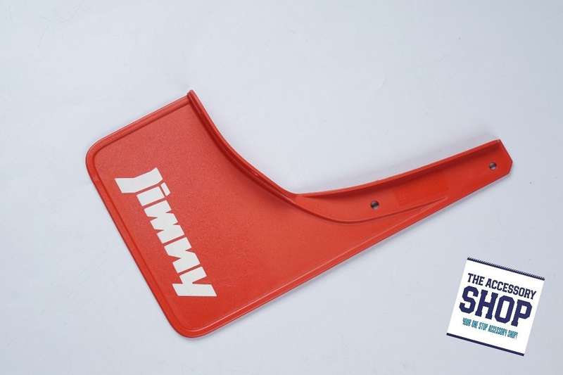 Suzuki Jimny Mud flaps Red fits 3 and 5 door Gen 4 2019-