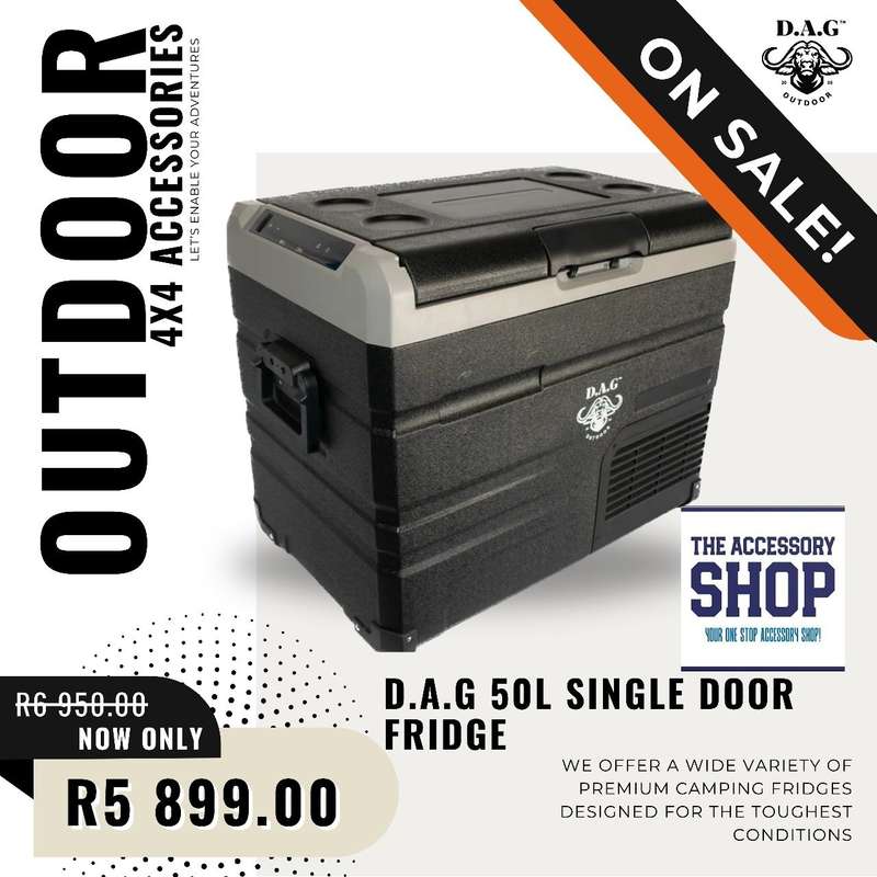Camping Fridge Single Door 50L With Bluetooth control DAG