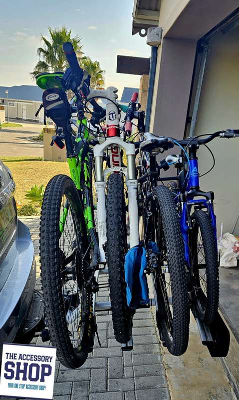 Tow Ball Mounting Bicycle Rack - 4 bike Carrier (Tilt)