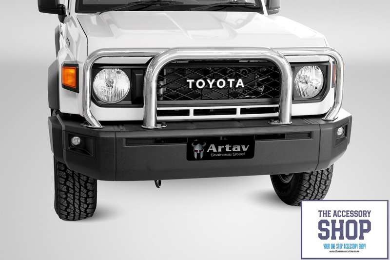 Toyota Landcruiser 70 Series  Stainless  Grill Guard 2024-