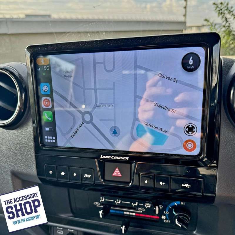 Toyota Landcruiser 10.1 inch radio replacement. Andriod Auto &amp; Apple car play fits 2024