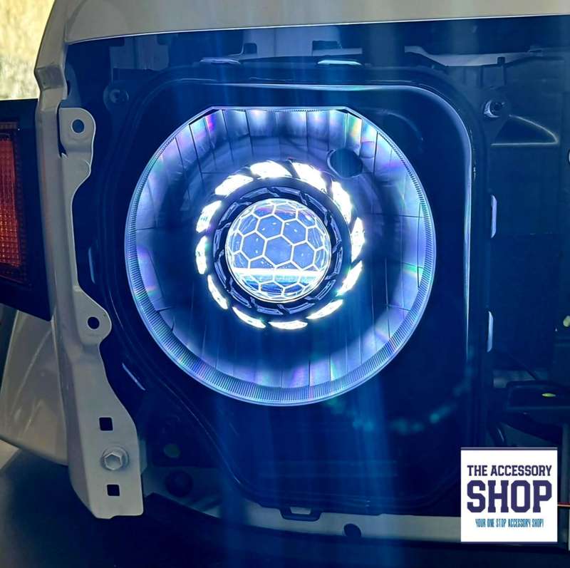 Toyota Landcruiser 70 series LED projector headlight 2024-