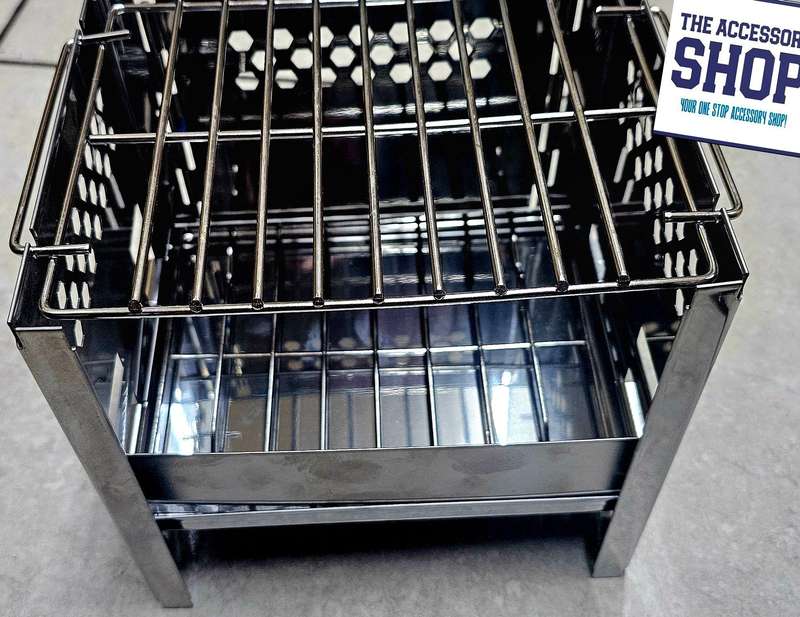 Stainless Steel 1 man braai.