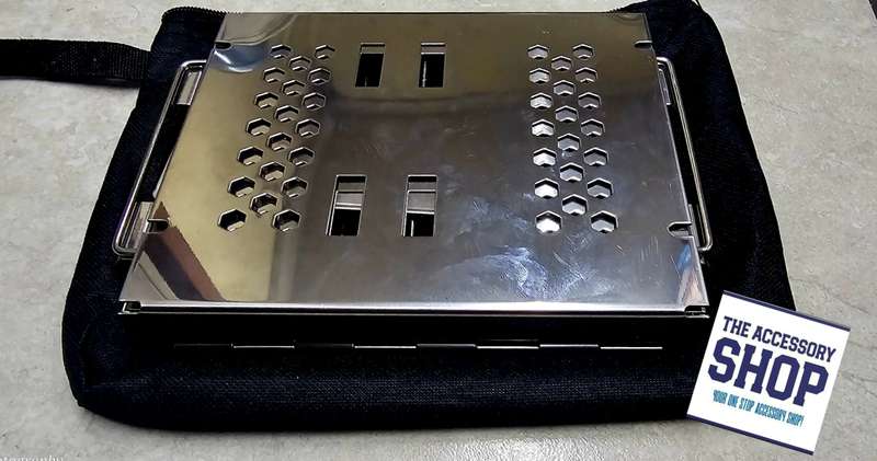 Stainless Steel 1 man braai.