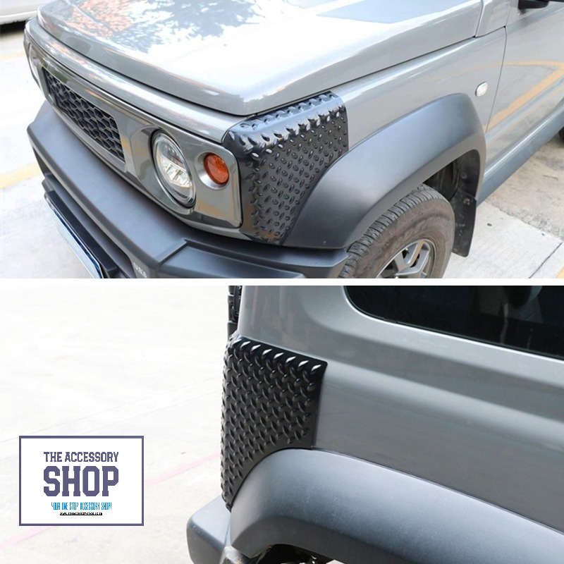 Suzuki Jimny Front and Rear Corner Guards 3 and 5 door 2019-