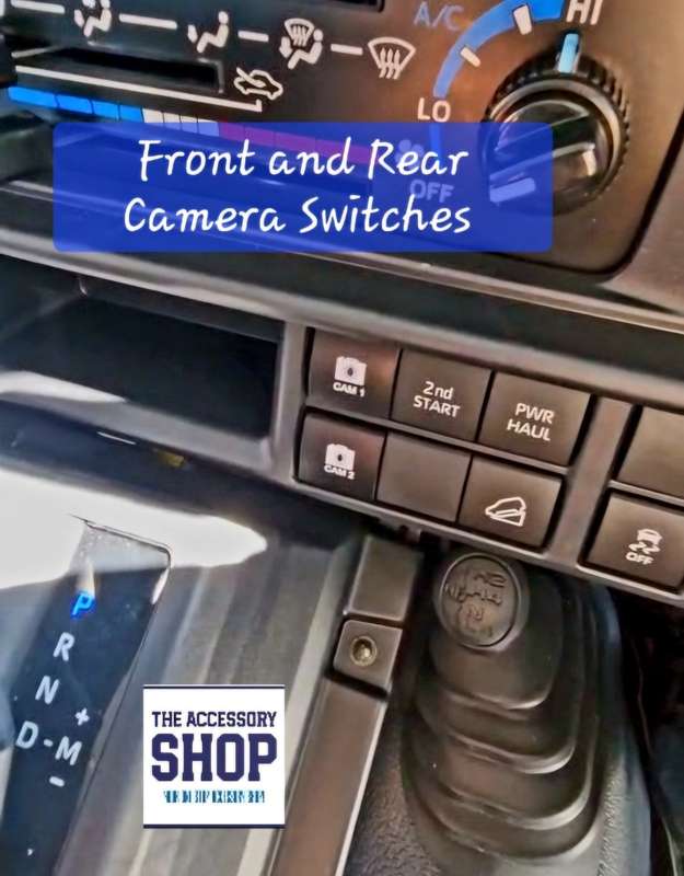 Toyota Landcruiser 2.8 and v8 plug and play reverse / Front camera 2024-