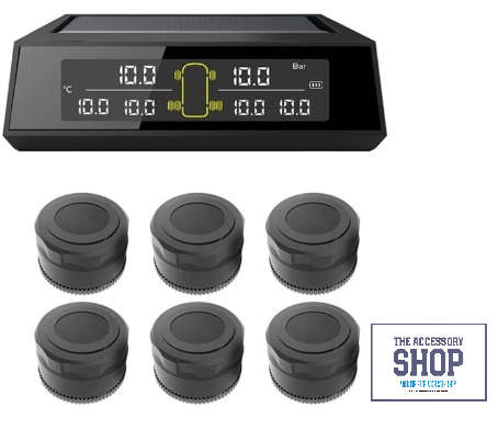 TPMS Universal Solar External 6 x Wheels D.A.G