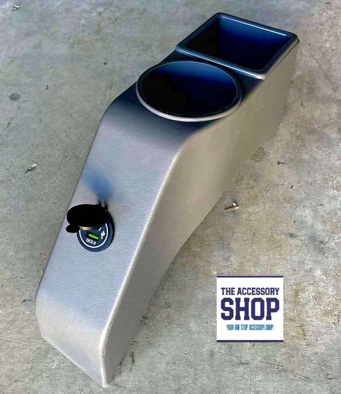 Toyota Landcruiser Double Cab Rear Cup Holders, set of 2