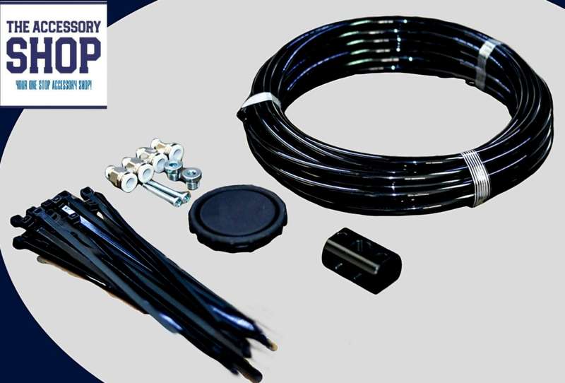 Toyota Landcruiser rear diff breather kit