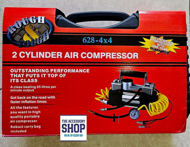 Air Compressor Tyre Inflator With Repair Kit