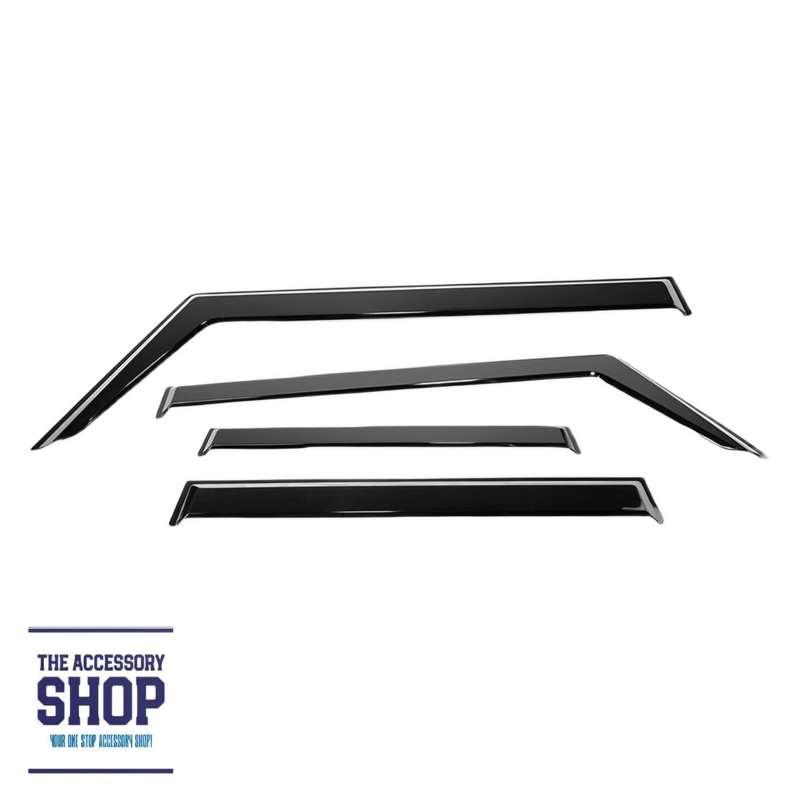 Suzuki Jimny 5 door Wind deflectors Gen 4 Gloss black