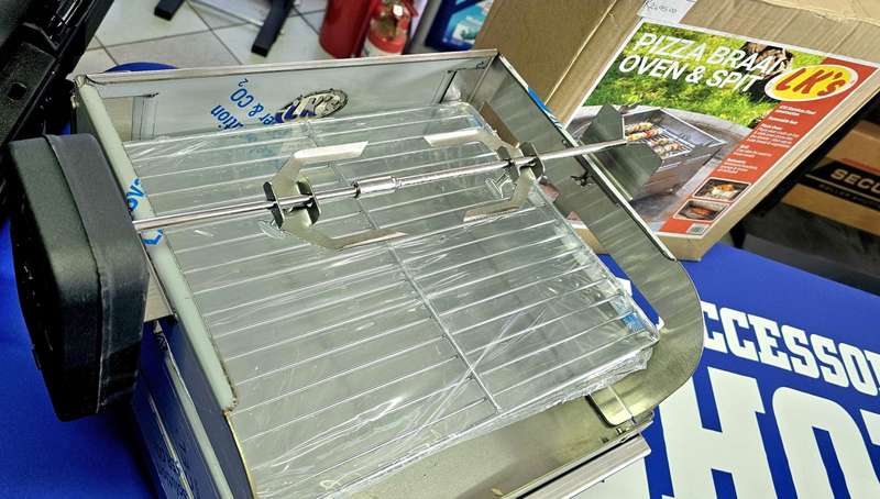 Pizza Oven, Braai and Spit Braai Stainless Steel LK,s