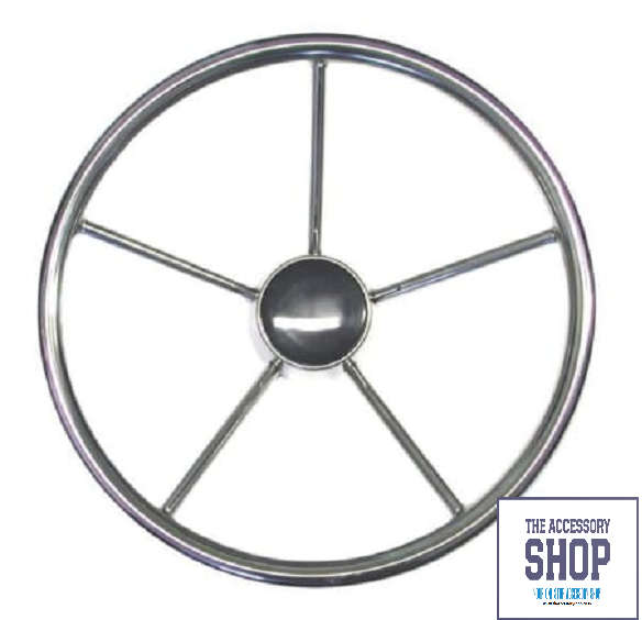 Steering Wheel Marine Grade 316 Stainless Steel Boat